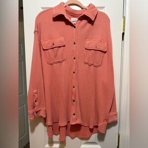 Aerie LumberJane Waffle Shirt